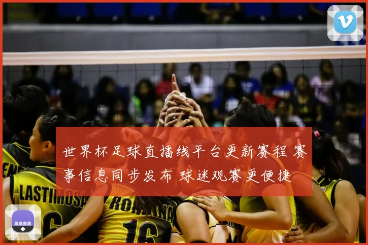 世界杯足球直播线平台更新赛程 赛事信息同步发布 球迷观赛更便捷